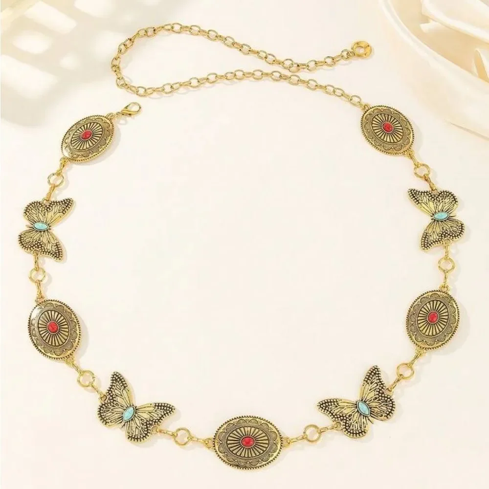 Boho Butterfly Belt M1526